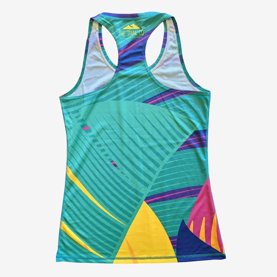 The Trail Co. Running Singlet | Cool Bananas | Womens