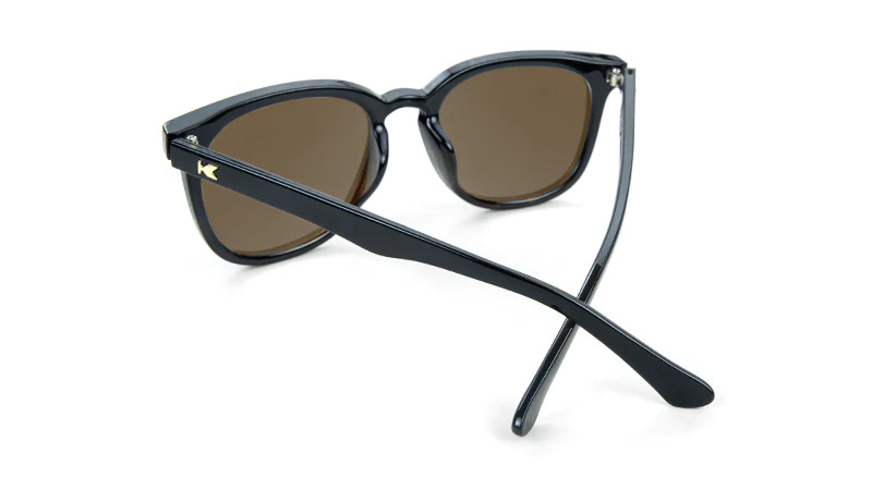 Knockaround Sunglasses | Paso Robles | Glossy Black & Tortoise Shell Fade / Amber