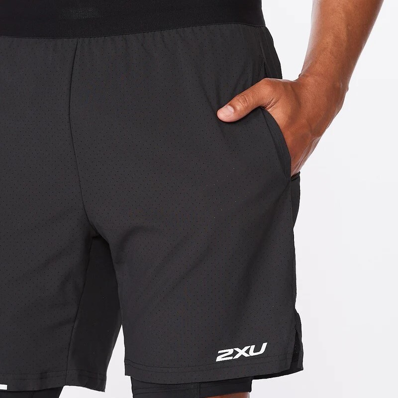 2XU Aero 2-in-1 7" Shorts | Mens