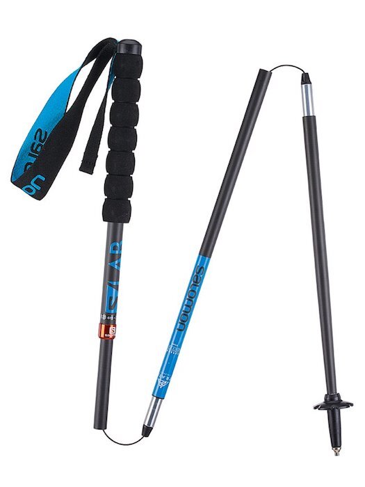 misundelse Abe Fortæl mig Salomon Sense Ultra Foldable BK Poles | Trail Running Equipment | The Trail  Co.