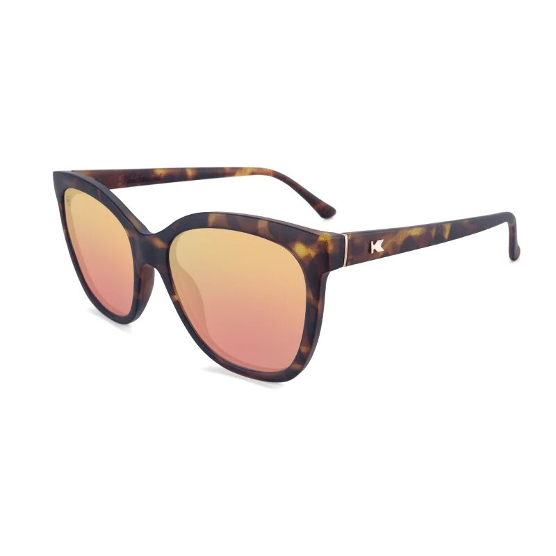 Knockaround Sunglasses | Deja Views | Matte Tortoise Shell / Rose Gold
