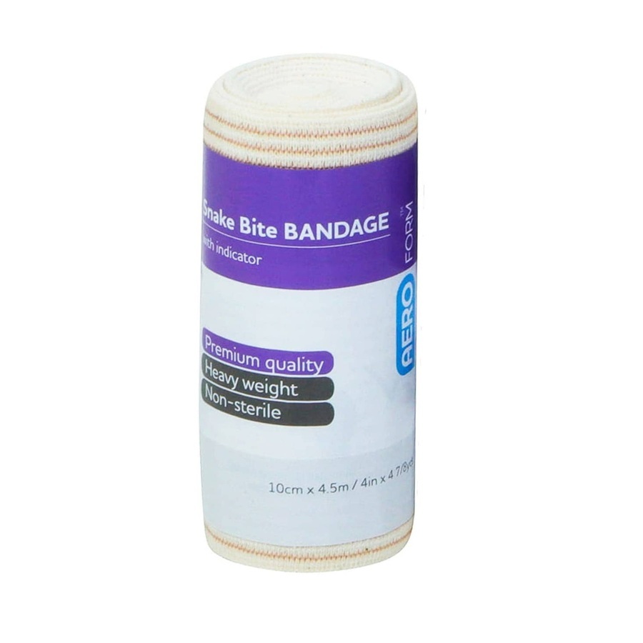 Aeroform Premium Snake Bite Bandage | Half Length | 10cm x 4.5m