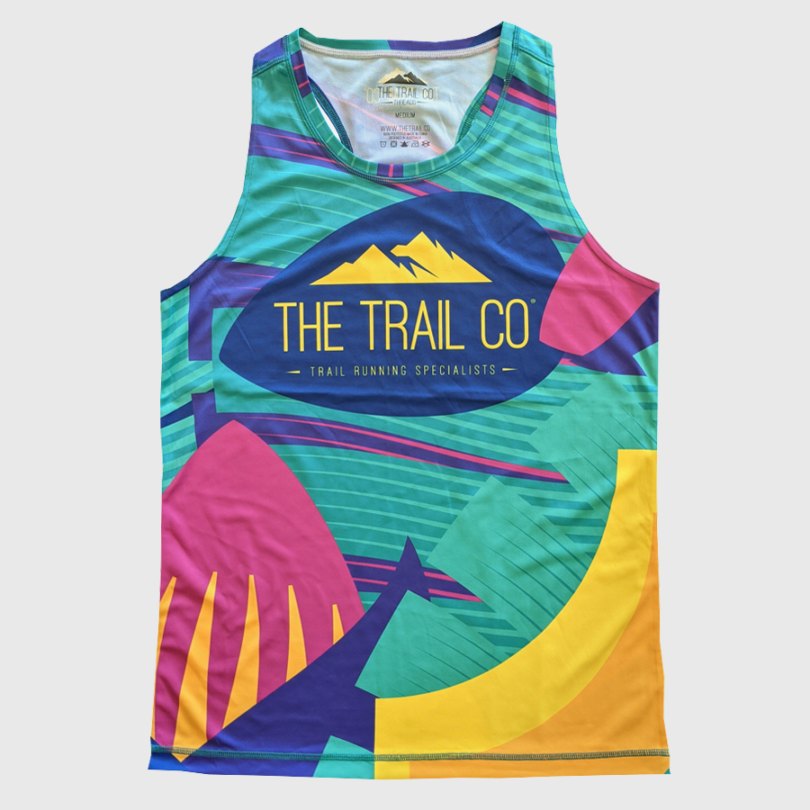 The Trail Co. Running Singlet | Cool Bananas | Mens