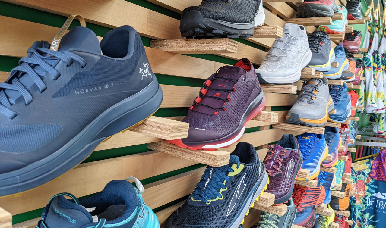 Around The Trail Co Shop – Shoe Wall