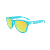 Knockaround Sunglasses | Kids Premiums | Matte Blue / Yellow