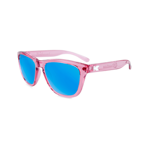 Knockaround Sunglasses | Kids Premiums | Glossy Pink / Aqua