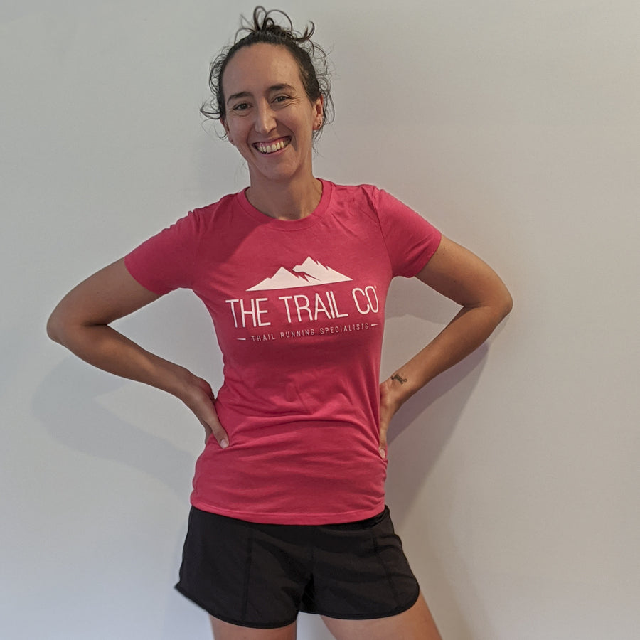 The Trail Co. Tri-blend Tee | Vintage Red | Womens