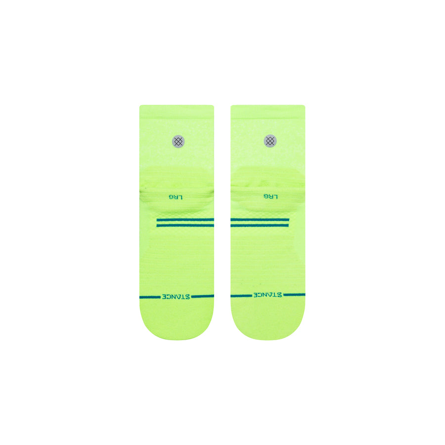 Stance Socks | Light Cushion | Quarter Length | Run Light Volt