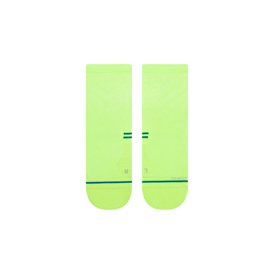 Stance Socks | Light Cushion | Quarter Length | Run Light Volt