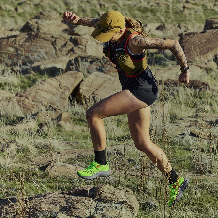 Saucony Endorphin Rift | Slime / Umbra | Womens