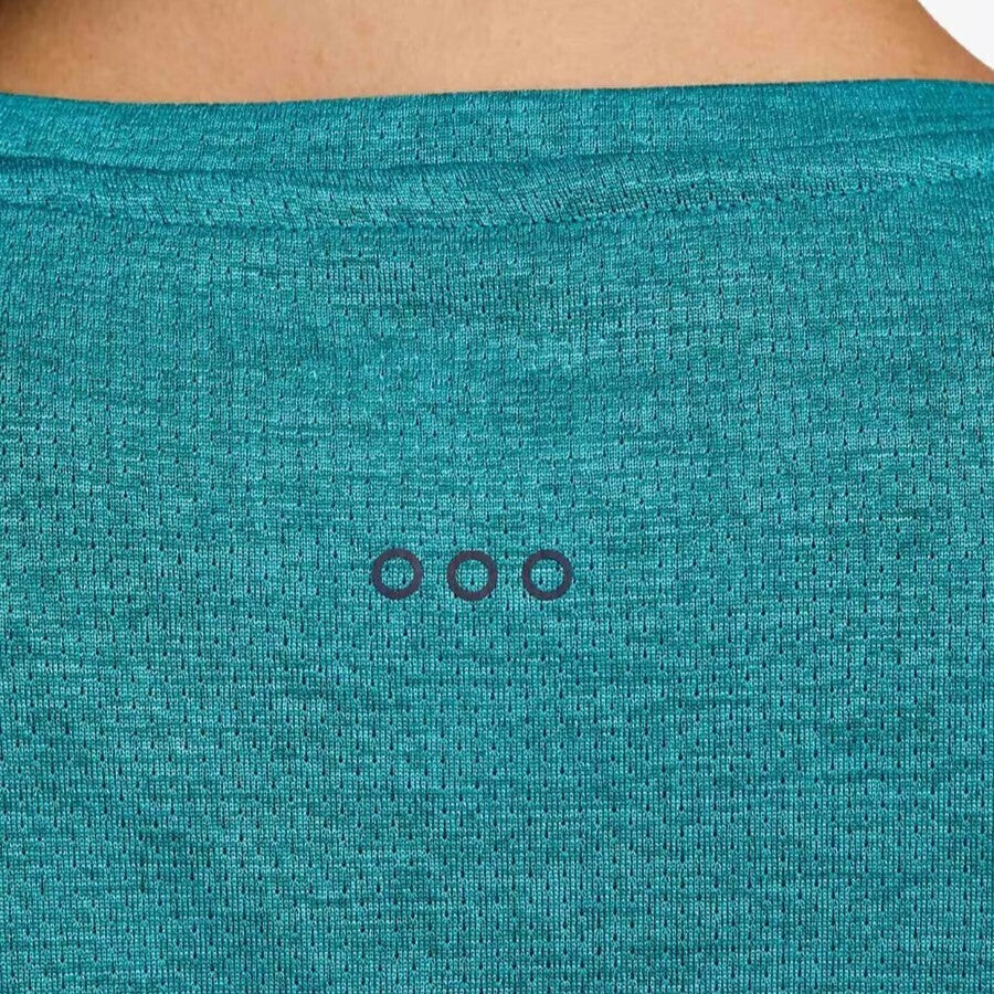 Saucony Stopwatch Short Sleeve Tee | Ink Heather | Womens