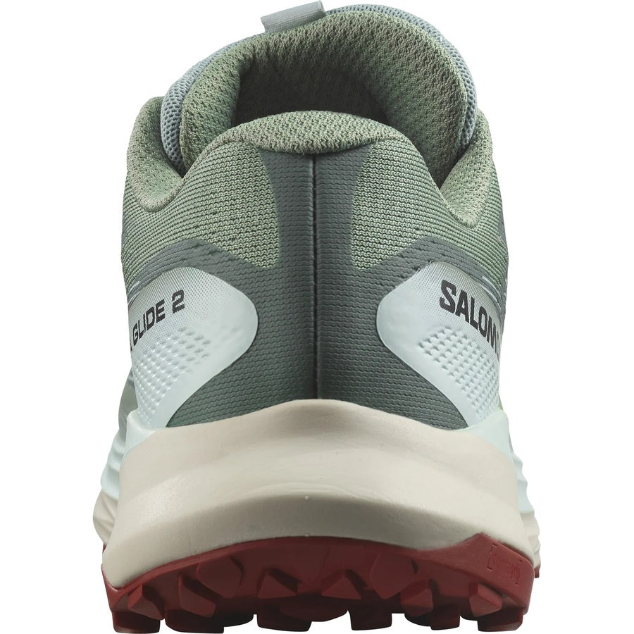 Salomon Ultra Glide 2 | Lily Pad / Bleached Aqua / Hot Sauce | Womens