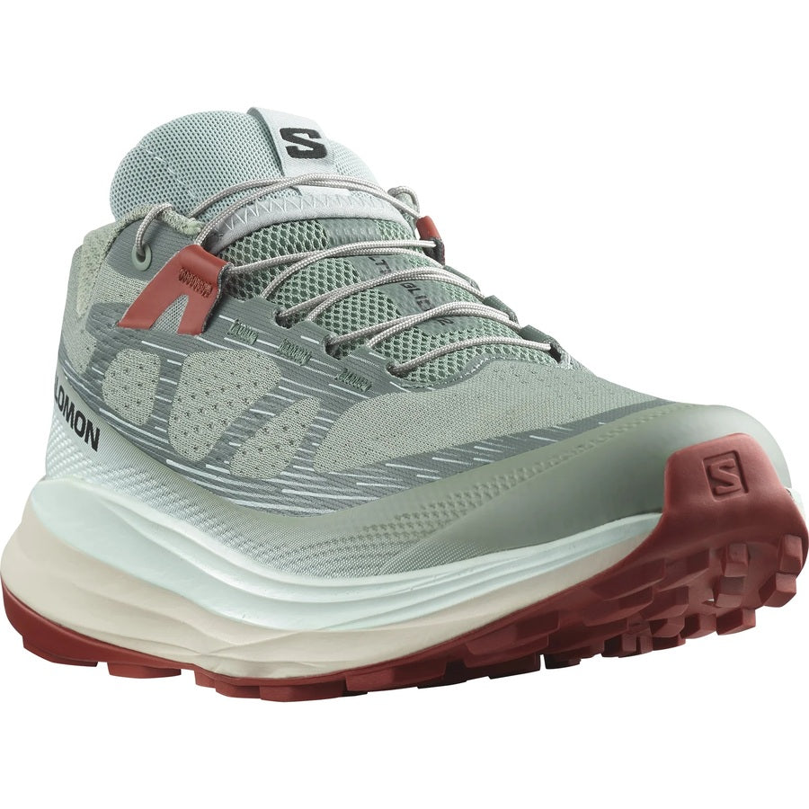 Salomon Ultra Glide 2 | Lily Pad / Bleached Aqua / Hot Sauce | Womens