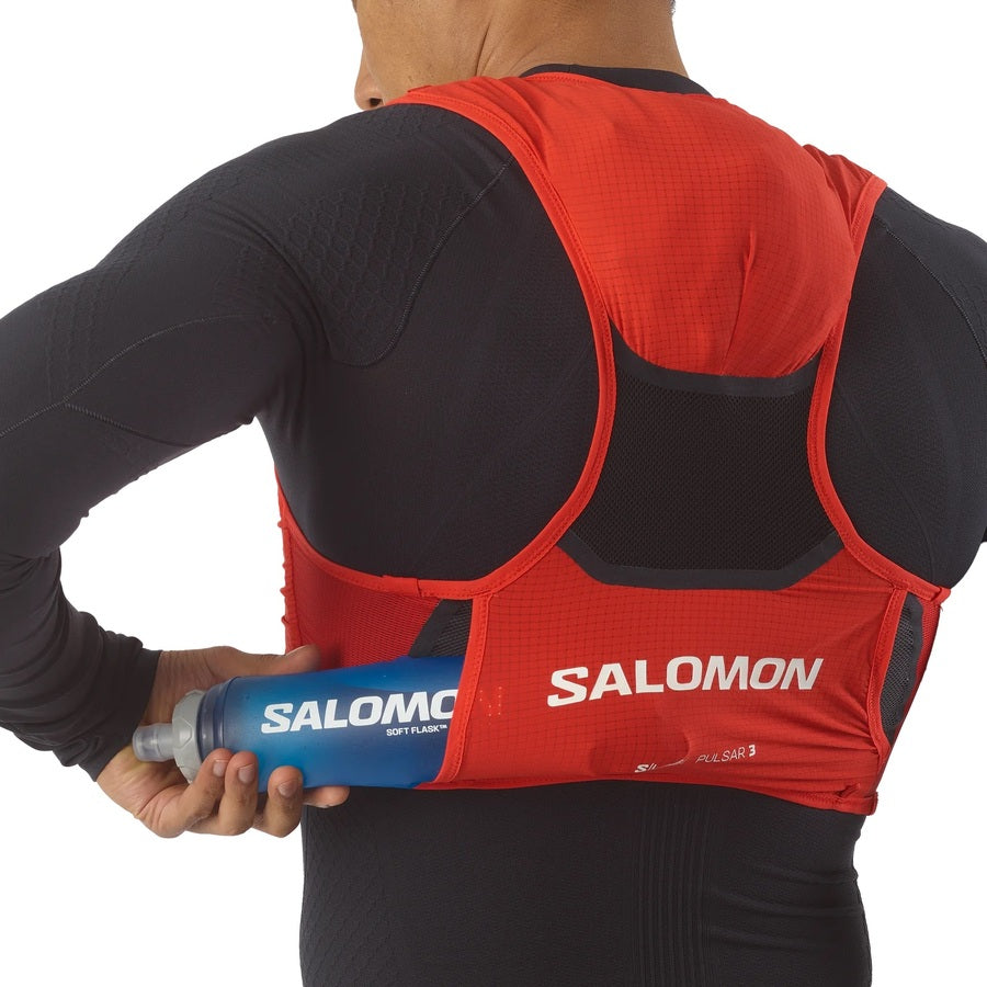 Salomon S/Lab Pulsar 3 Set | Fiery Red / Black