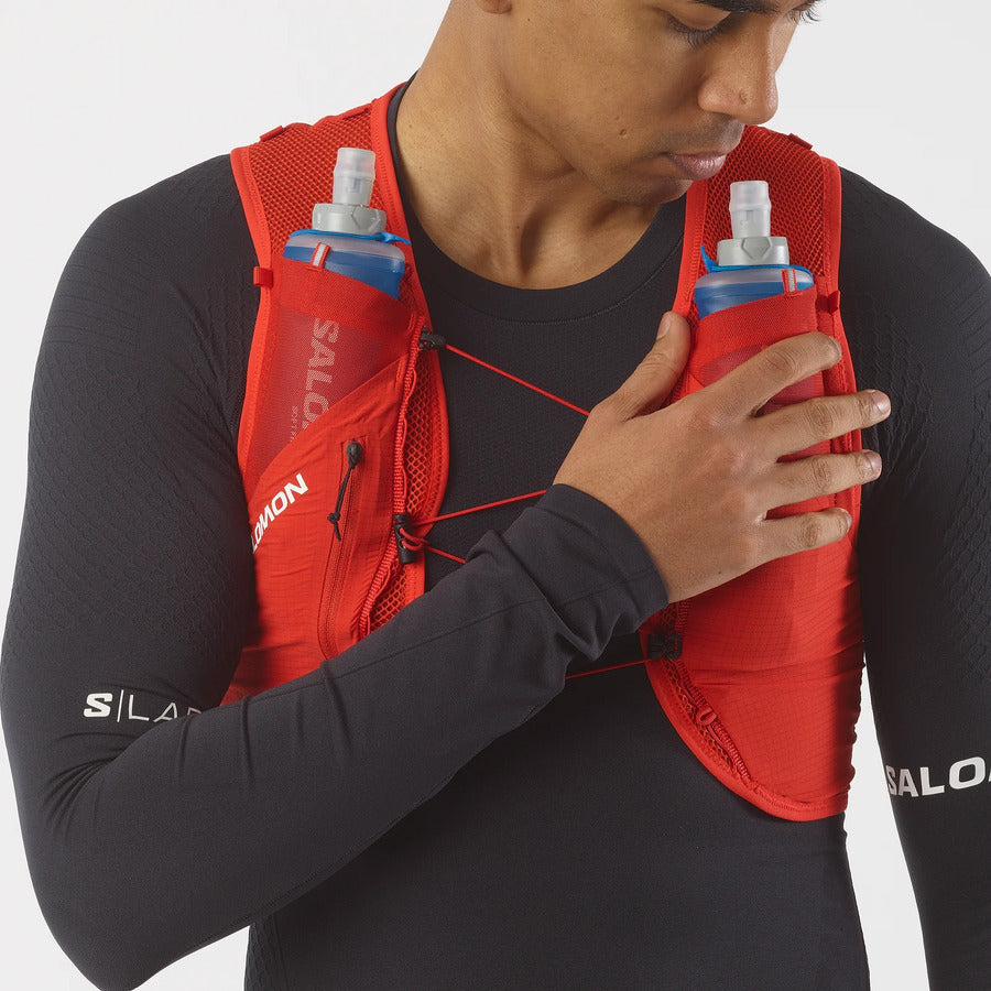 Salomon S/Lab Pulsar 3 Set | Fiery Red / Black