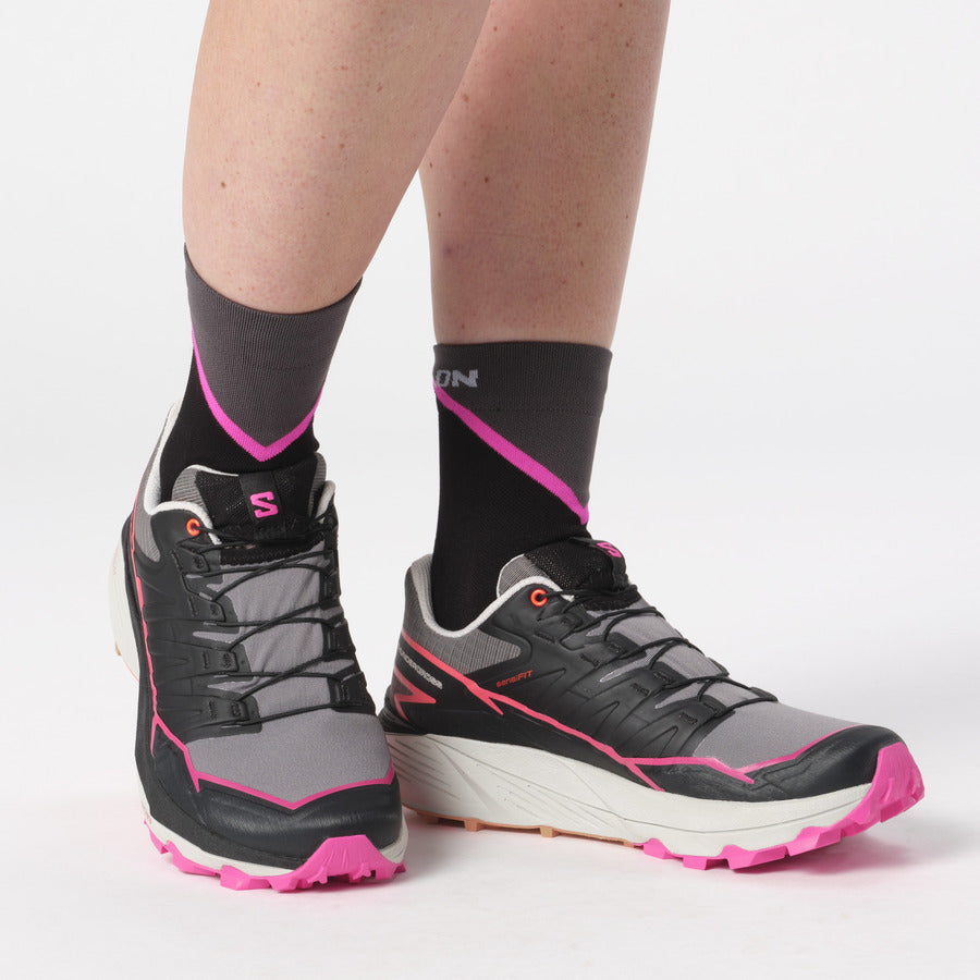 Salomon Thundercross | Plum Kitten / Black / Pink Glo | Womens