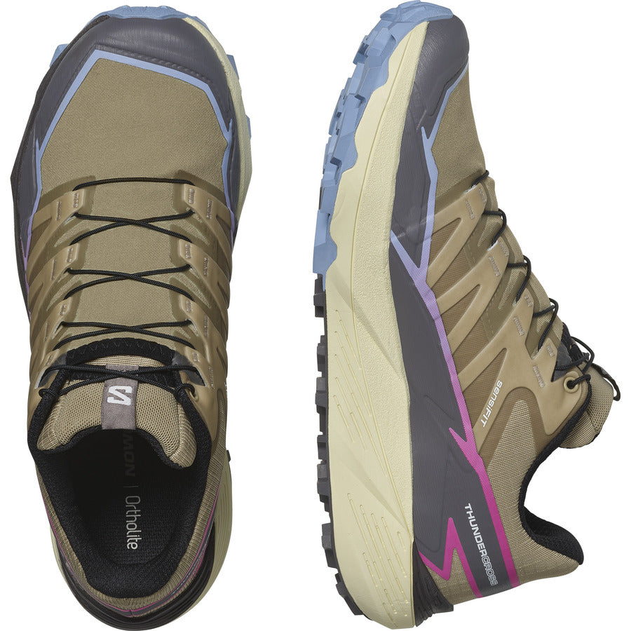 Salomon Thundercross | Slate Green / Plum Kitten / Blue Heron | Womens