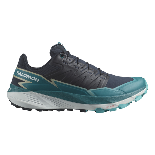 Salomon Thundercross | Carbon / Tahitian Tide / Peacock Blue | Mens