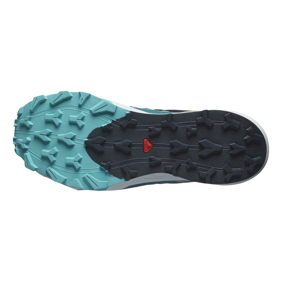 Salomon Thundercross | Carbon / Tahitian Tide / Peacock Blue | Mens