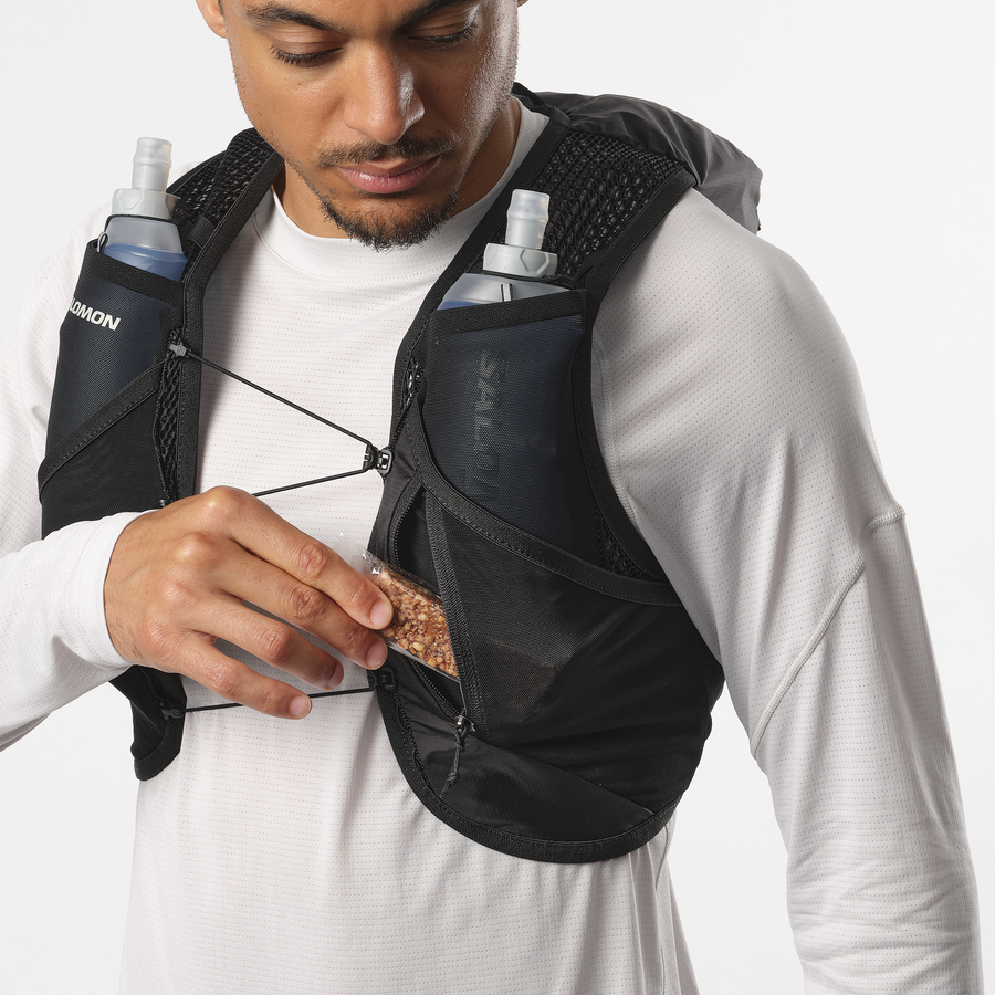 Salomon Active Skin 8 Set | Black / Metal
