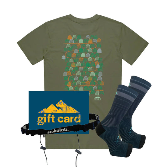 Trail Runner Gift Box Bundle | Green Path | Men's