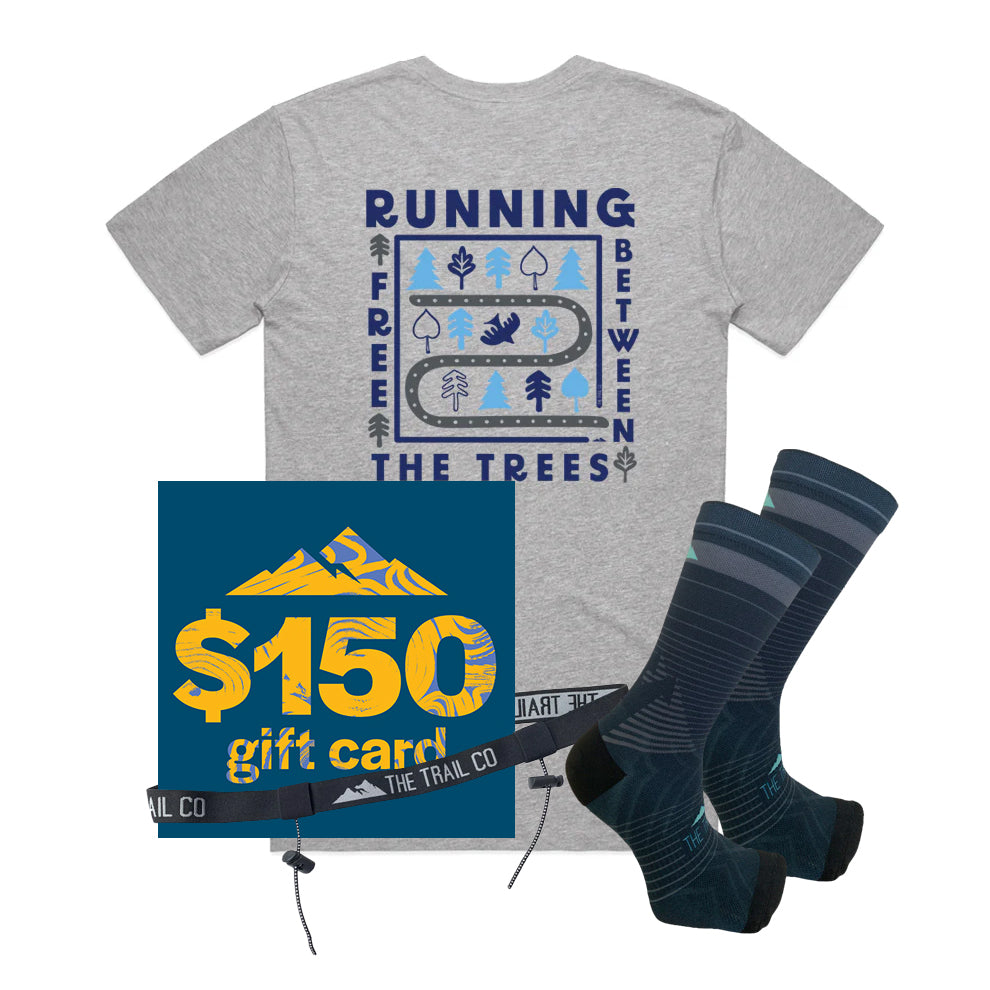 Trail Runner Gift Box Bundle | Grey Running Free | Men's