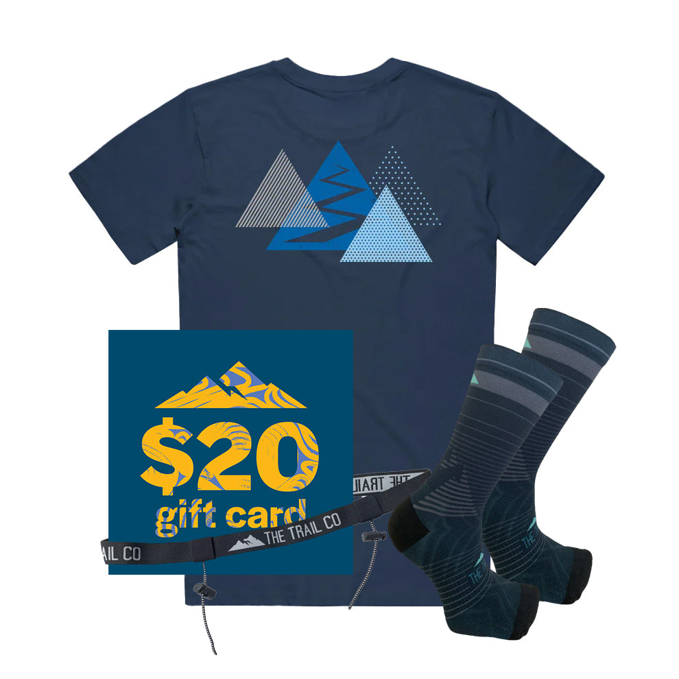Trail Runner Gift Box Bundle | Navy Hills | Men's
