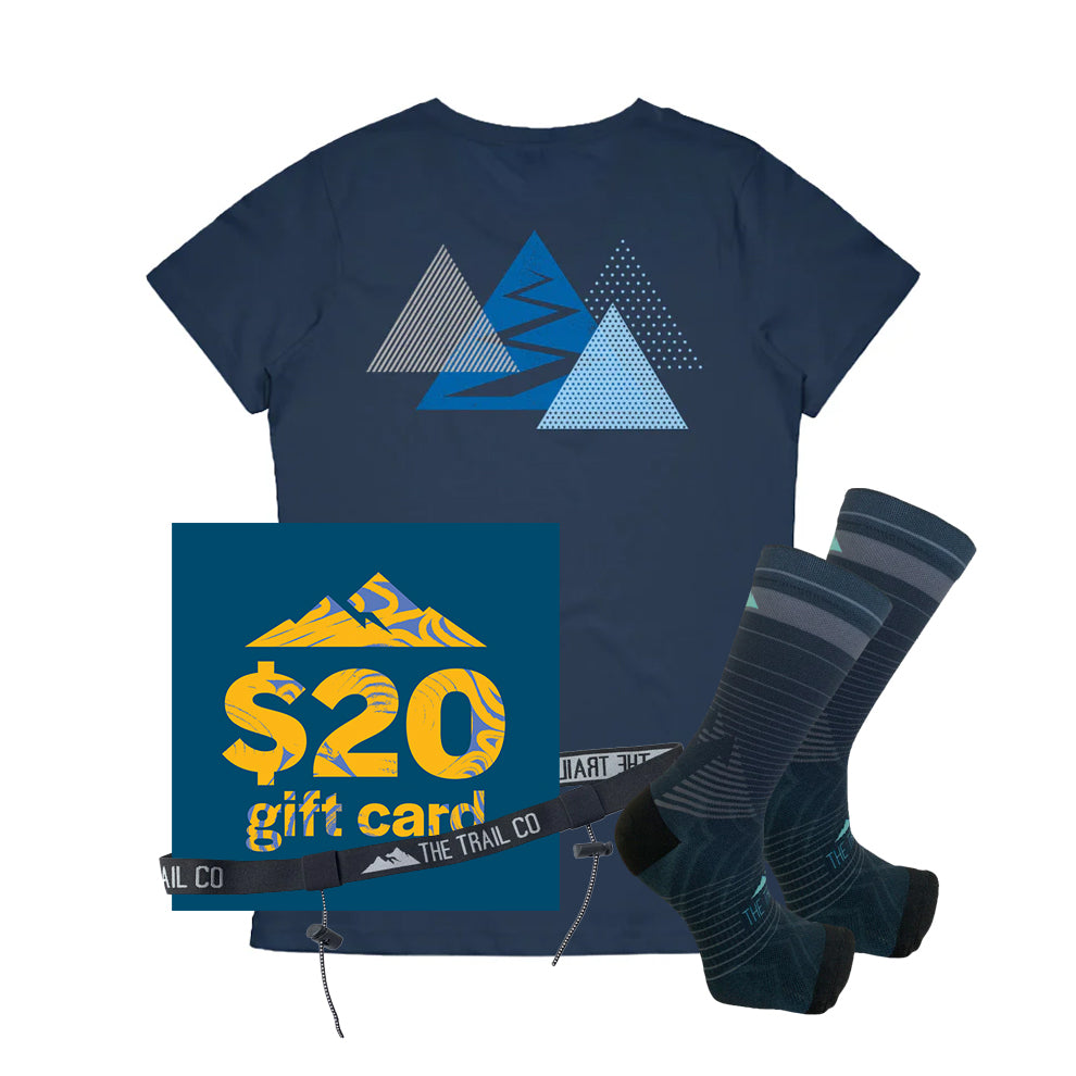 Trail Runner Gift Box Bundle | Navy Hills | Women's