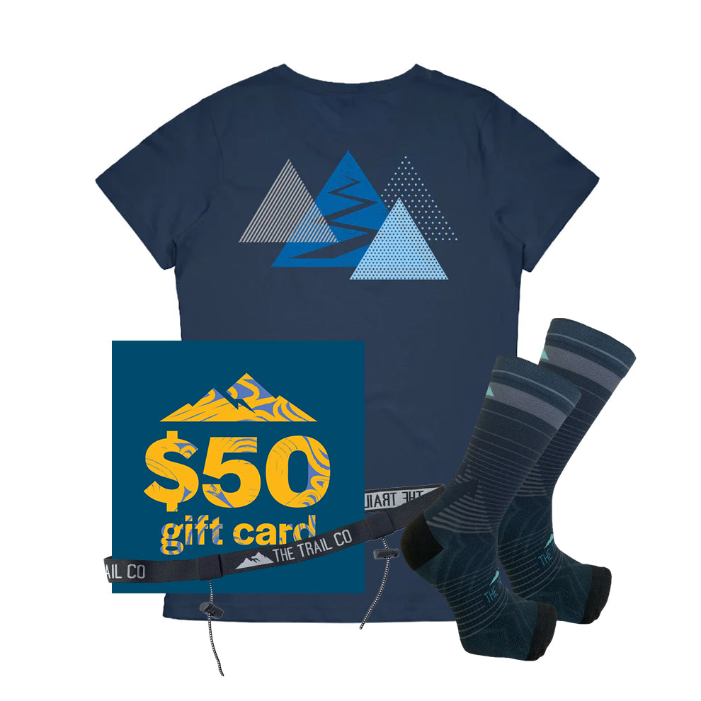 Trail Runner Gift Box Bundle | Navy Hills | Women's