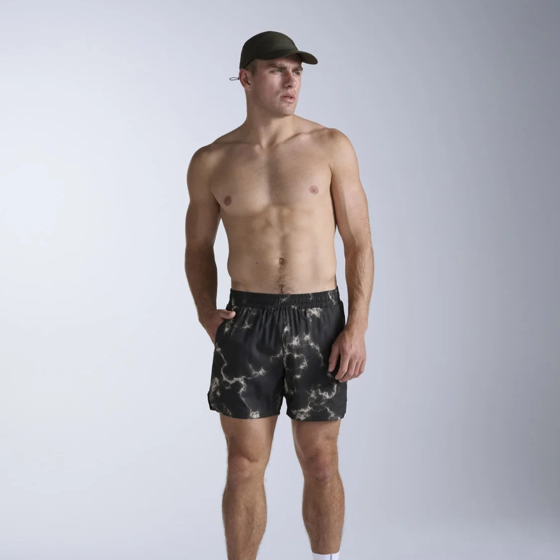 2XU Aero 5 Inch Shorts | Flint Synapse / Black Reflective | Mens