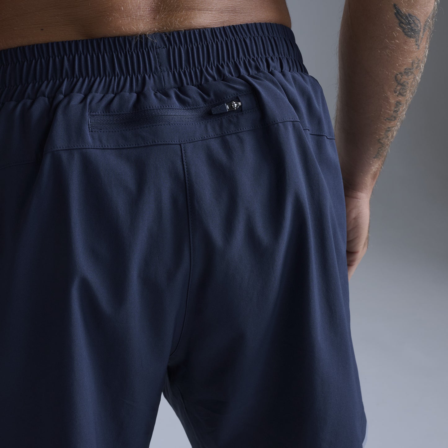 2XU Aero 5 Inch Shorts | Midnight / Silver Reflective | Mens