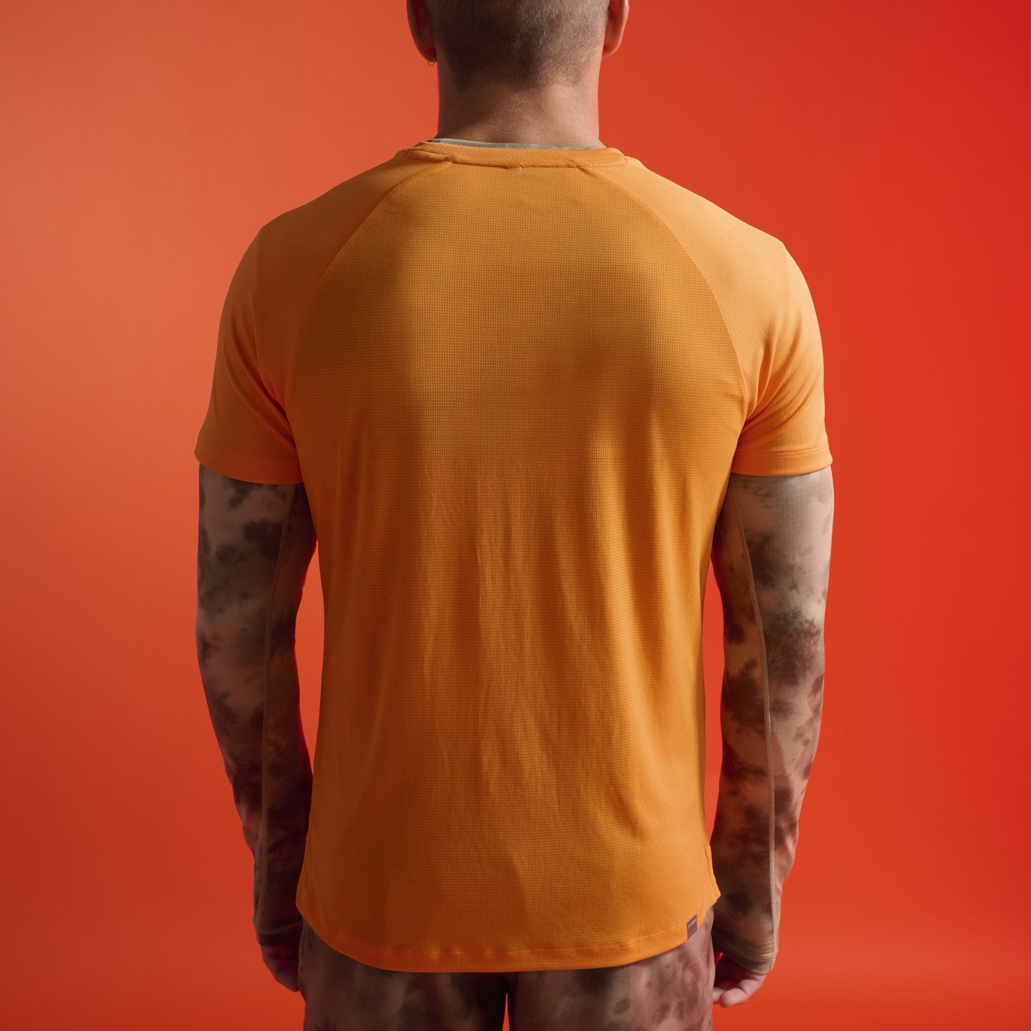 2XU Aero Tee | Tangerine / Earthberry | Mens