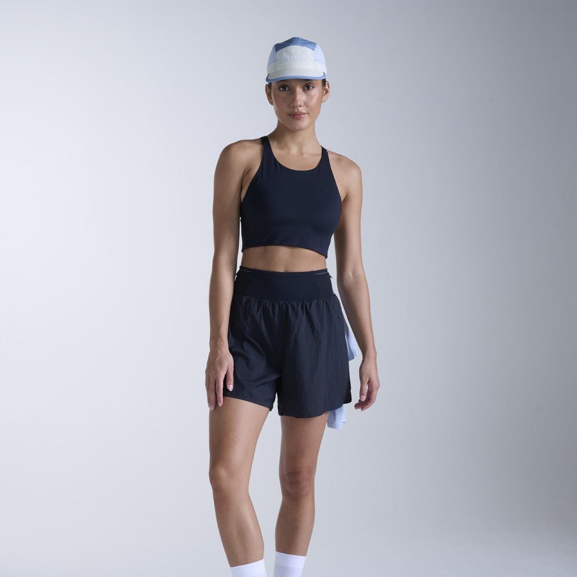 2XU Aero Trail 5 Inch Shorts | Black / Black Reflective | Womens
