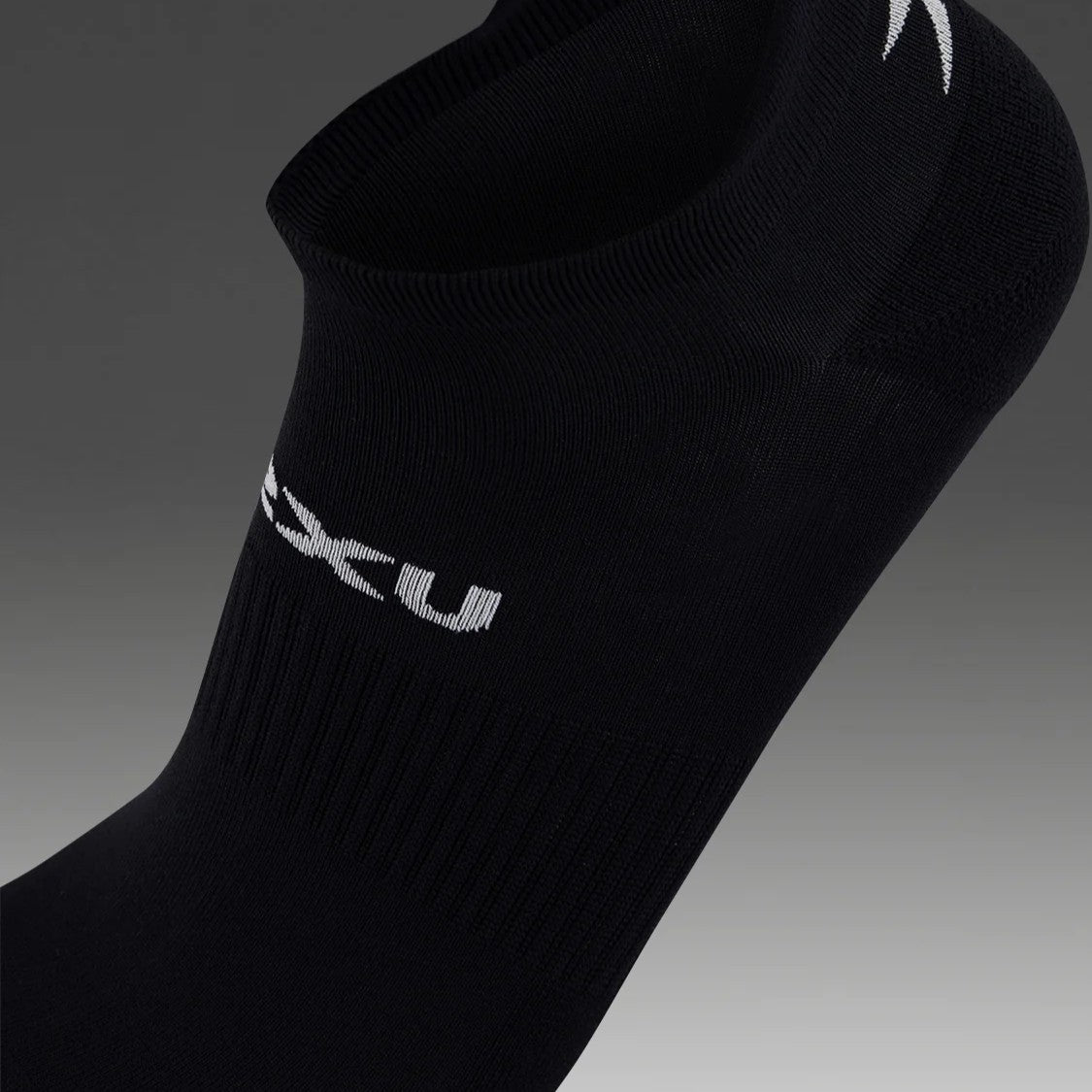 2XU Ankle Sock 3 Pack | Black / White