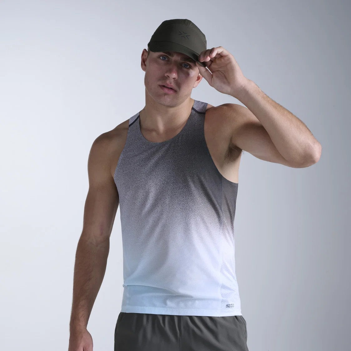 2XU Hybrid Cap | Flint / Flint