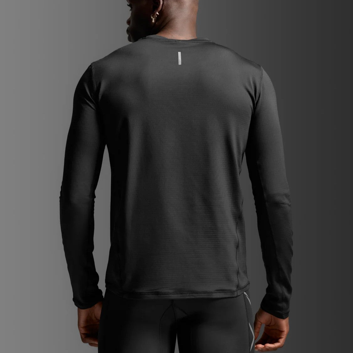 2XU Ignition Grid Base Layer | Black / Silver Reflective | Mens