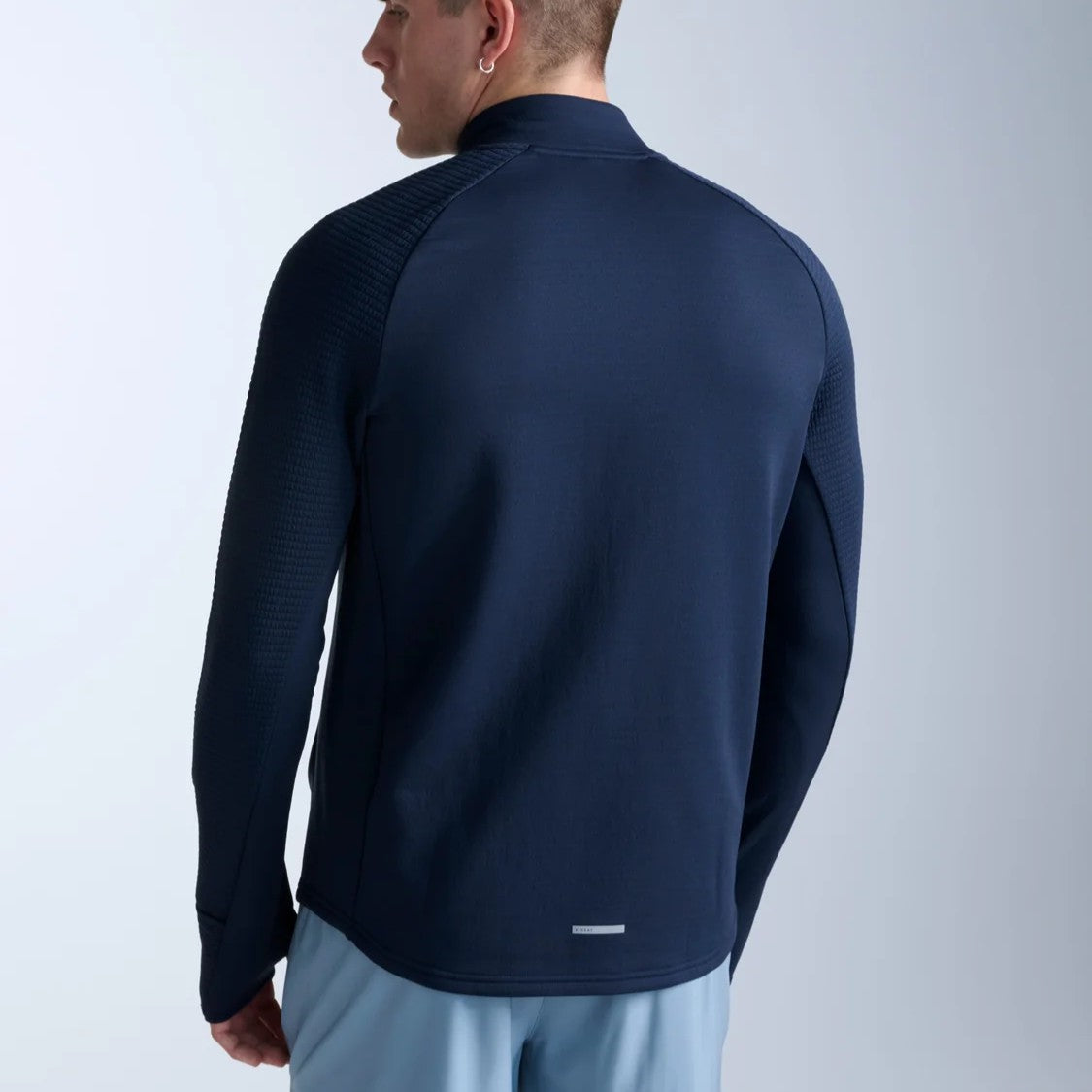 2XU Ignition Haptic 1/4 Zip Fleece | Midnight / Silver Reflective | Mens