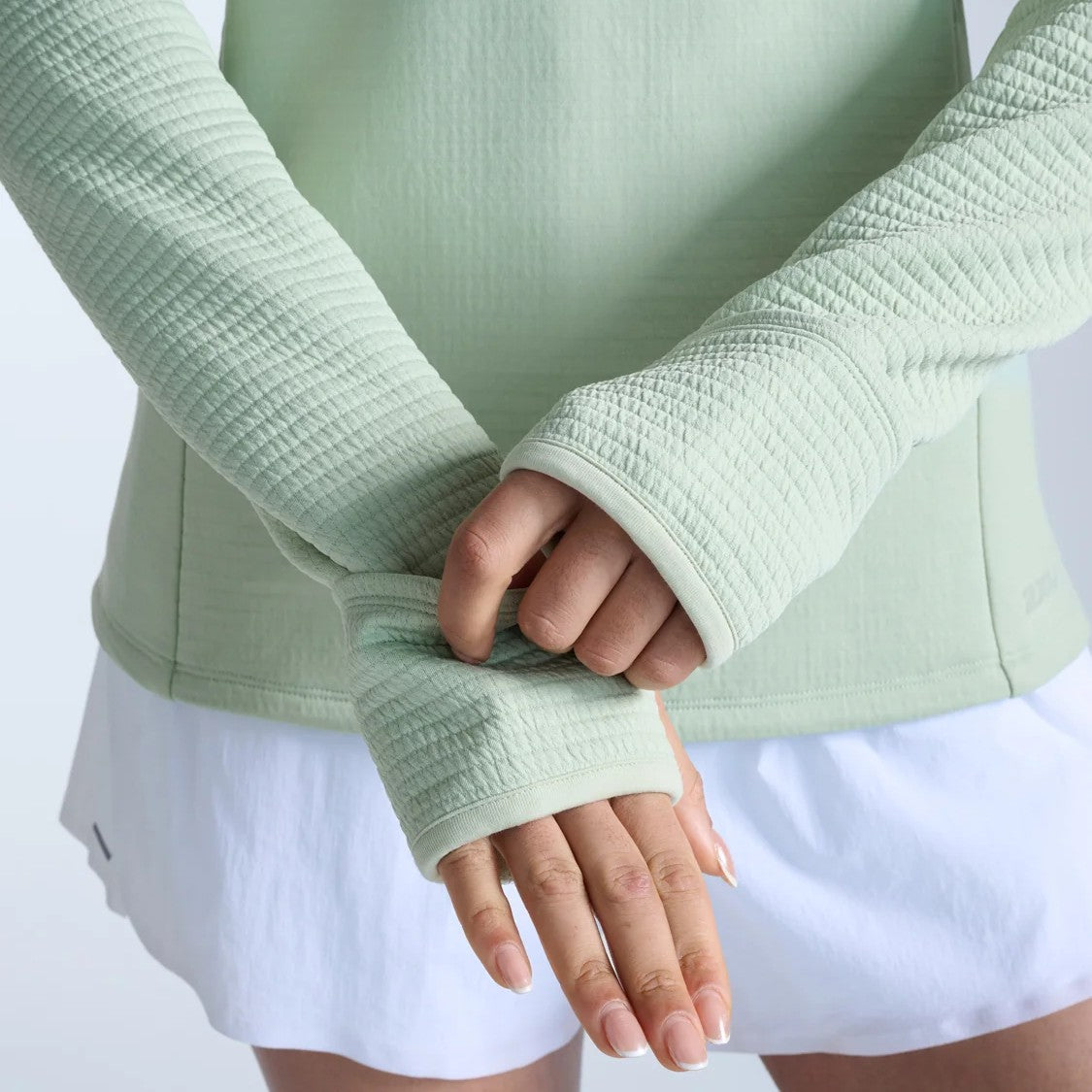 2XU Ignition Haptic 1/4 Zip Fleece | Seafoam / Seafoam Reflective | Womens