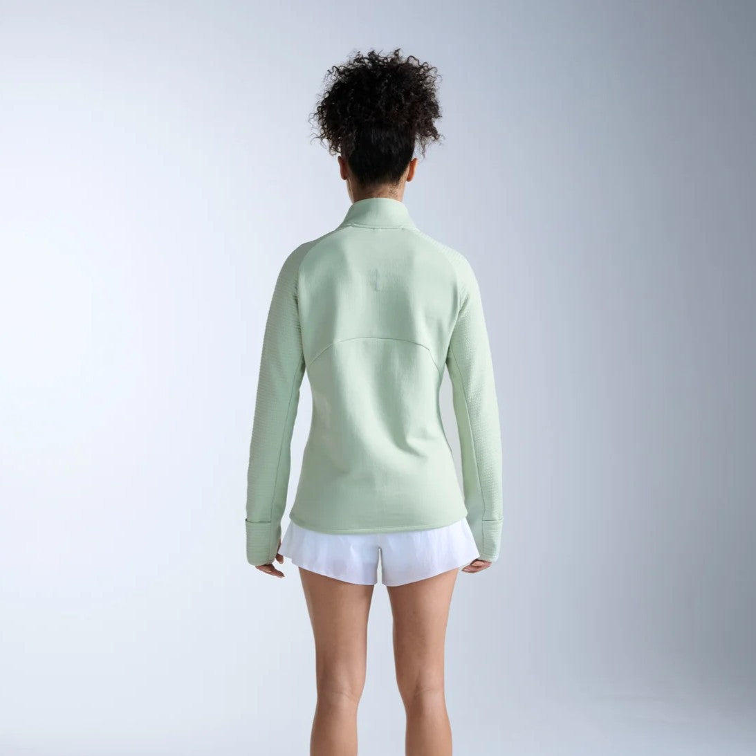 2XU Ignition Haptic 1/4 Zip Fleece | Seafoam / Seafoam Reflective | Womens