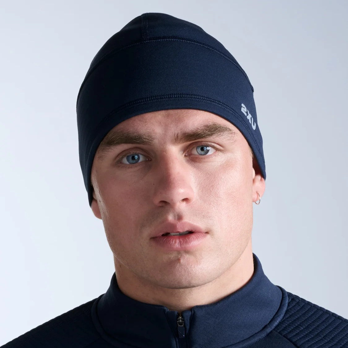 2XU Ignition Haptic Beanie | Midnight / Silver Reflective