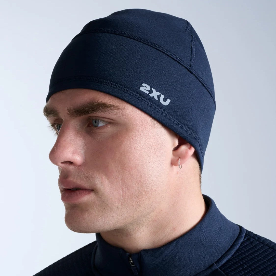 2XU Ignition Haptic Beanie | Midnight / Silver Reflective