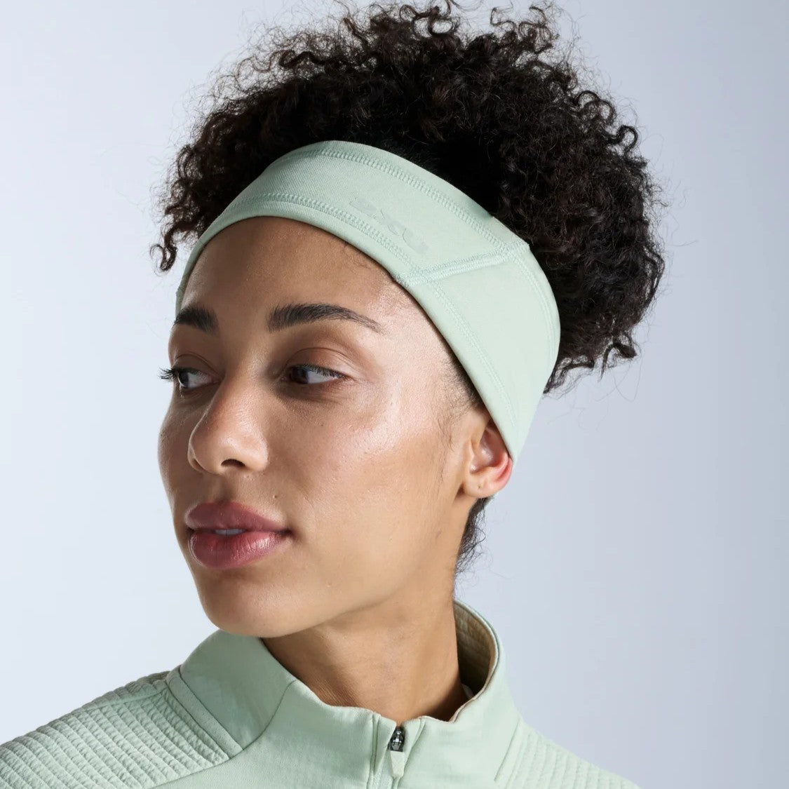 2XU Ignition Haptic Headband | Sea Foam / Seafoam Reflective