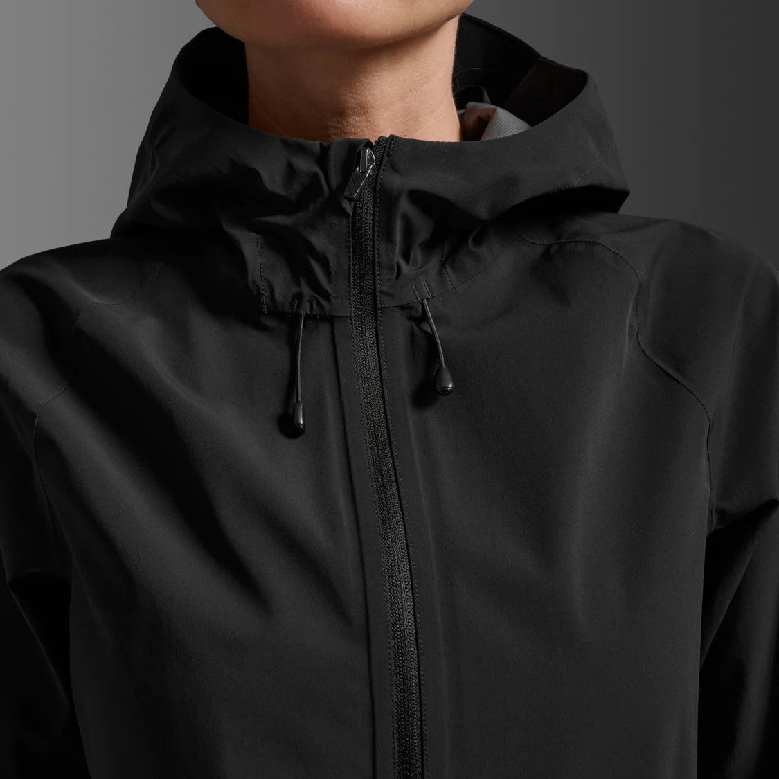 2XU Ignition Shield Waterproof Jacket | Black / Silver Reflective | Womens