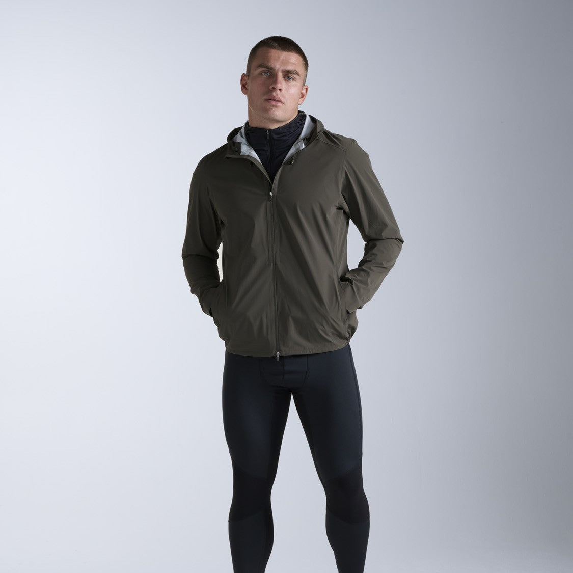 2XU Ignition Shield Waterproof Jacket | Flint / Black Reflective | Mens