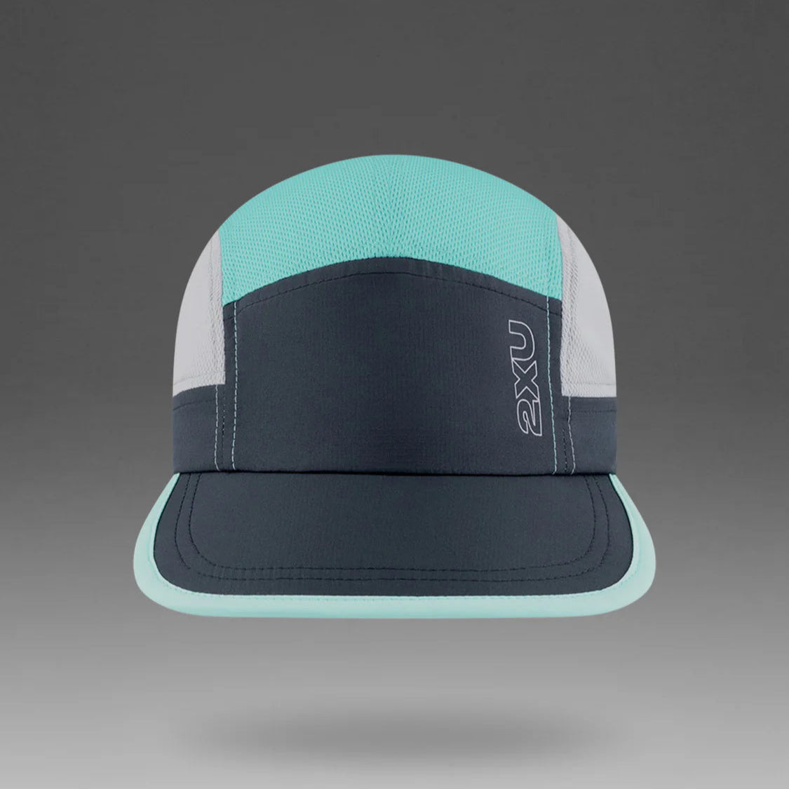 2XU Light Speed Cap | Dark Moss / Retro Blue
