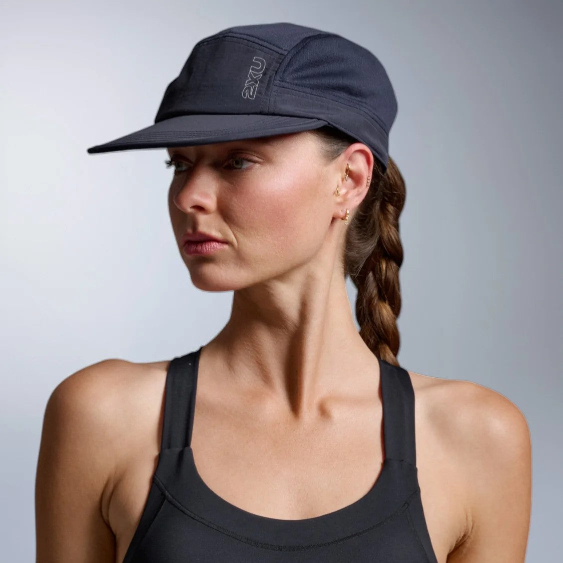 2XU Light Speed Cap | Midnight / Silver Reflective