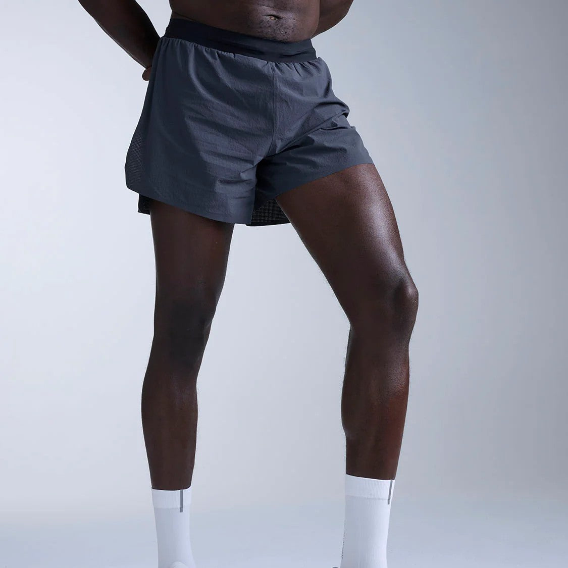 2XU Light Speed Stash 5 Inch Short | India / Black Reflective | Mens