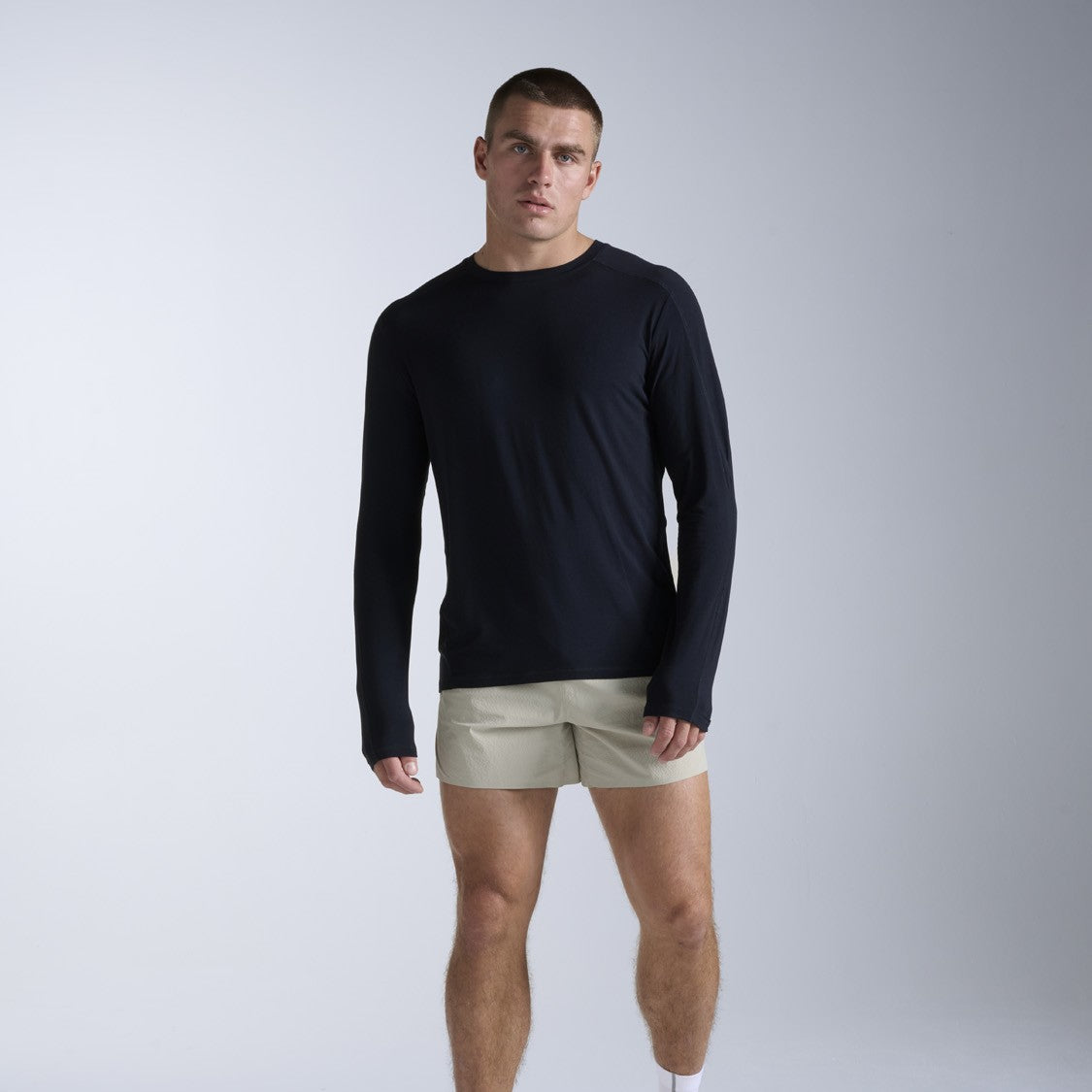 2XU Light Speed Stash 5 Inch Short | Pebble / Black Reflective | Mens