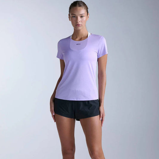 2XU Light Speed Tech Tee | Lavender / Lavender Reflective | Womens
