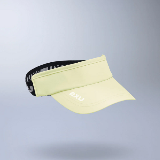 2XU Performance Visor | Lemon Ice / White